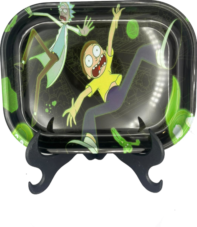 Bandeja Rick y Morty Caída Interdimensional