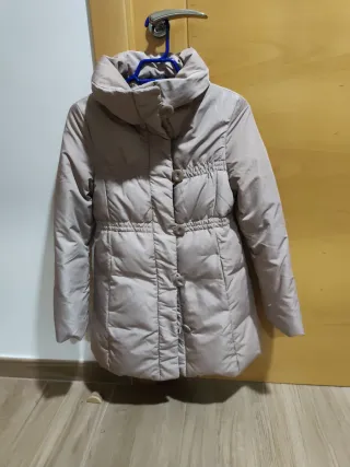 Cazadora beige talla 38