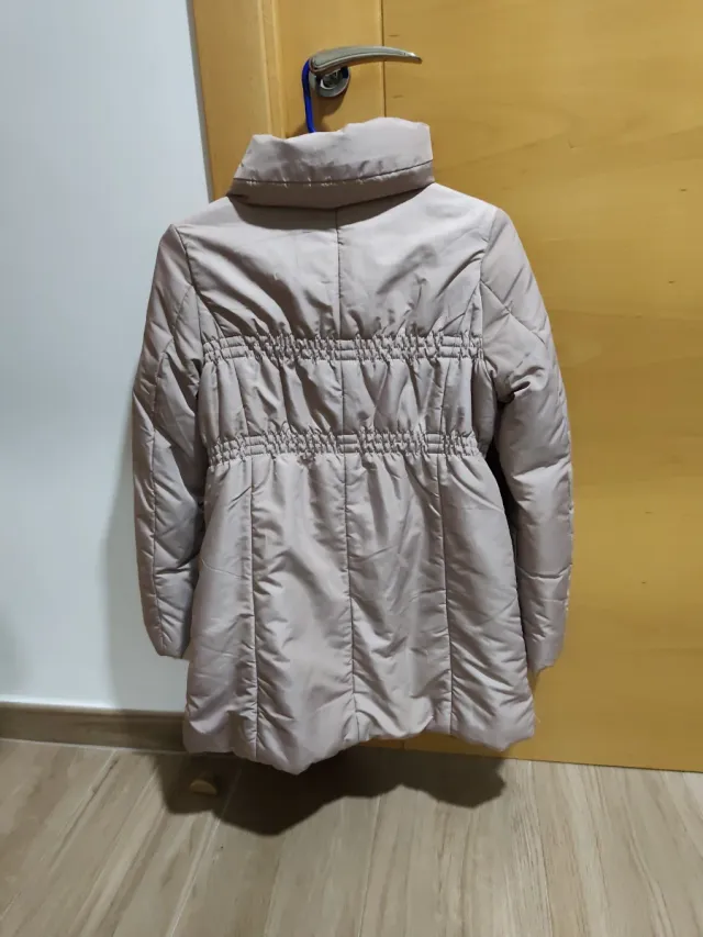 Cazadora beige talla 38