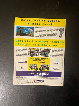 Depliant Suzuki Moto Vintage