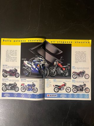 Depliant Suzuki Moto Vintage