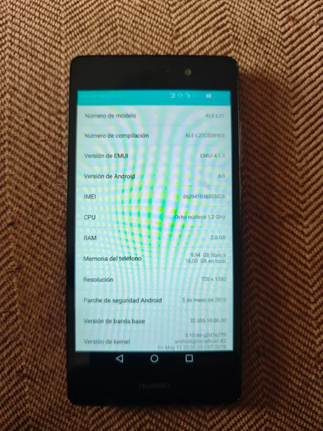 Lote 3 Teléfonos Huawei y Xiaomi