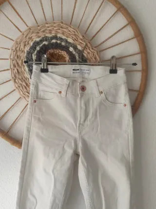 Lote 2 vaqueros pitillo grises talla 32