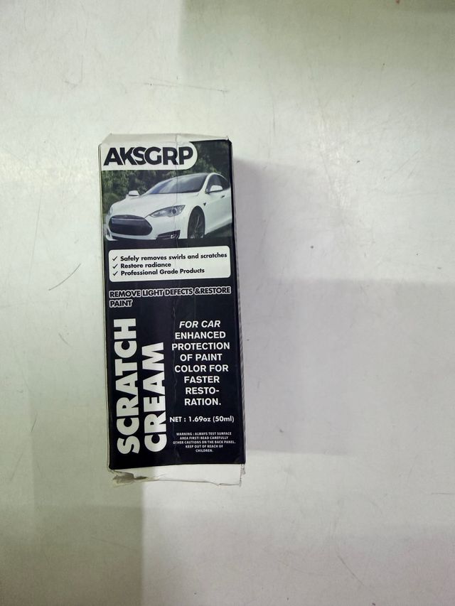 crema para las rayas de coche