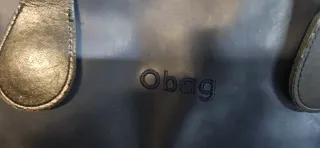 Borsa O bag blu e nera