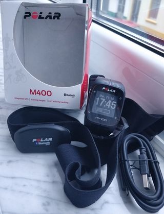 Polar M400 + Sensor H7 HR Negro