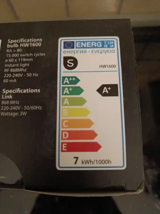 Smartwares Kit 2 Lampadine Smart E27