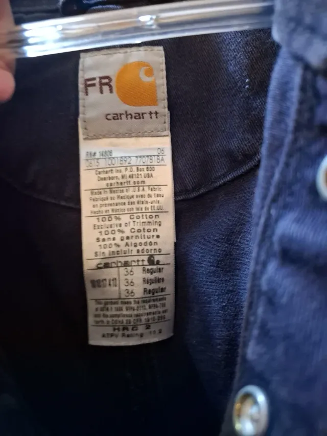 Mono Carhartt FR Talla L/40 Azul