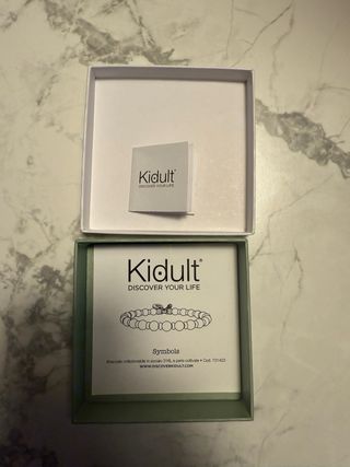 Collana Kidult Argento con Swarovski, nuova