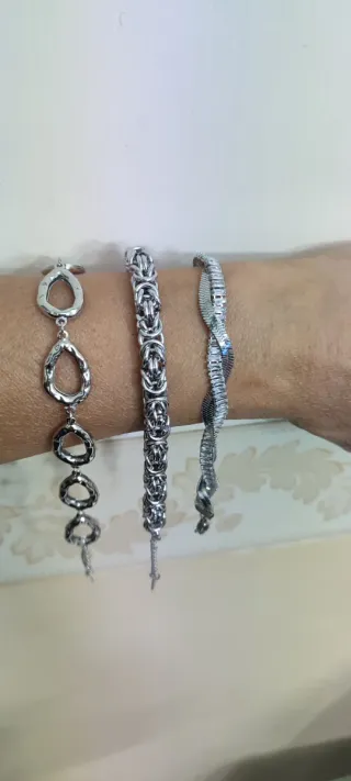 Bracciale donna argento