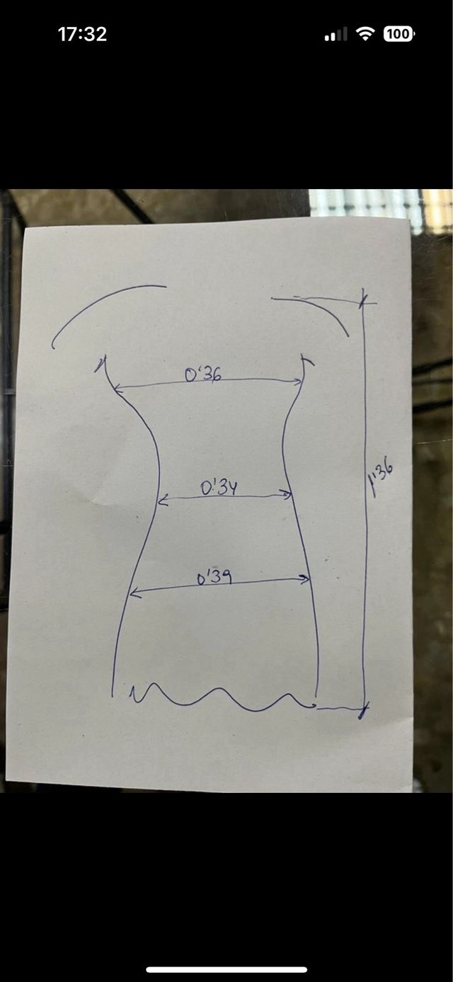 Vestido Flamenca Estampado Floral