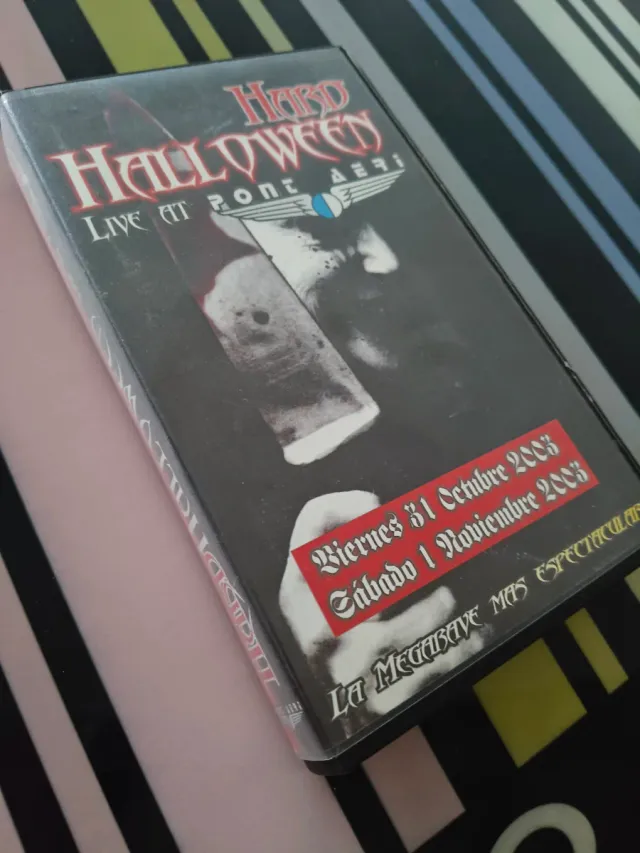 Cinta VHS "Hard Halloween Live at Pont Aeri"
