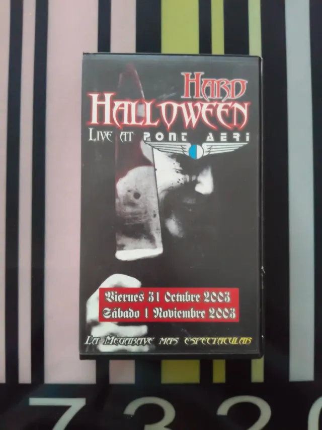 Cinta VHS "Hard Halloween Live at Pont Aeri"