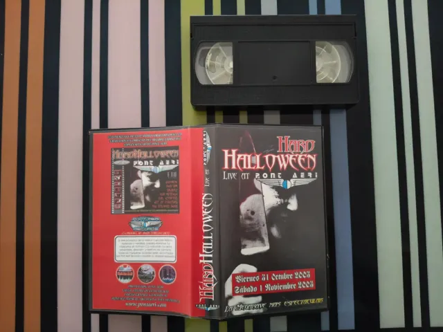 Cinta VHS "Hard Halloween Live at Pont Aeri"