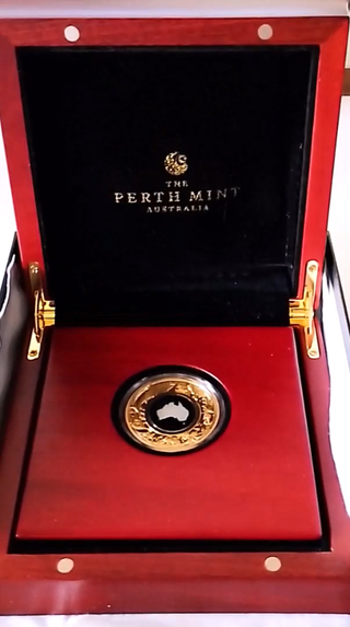 Moneda de oro (pieza de colección de alta gama)