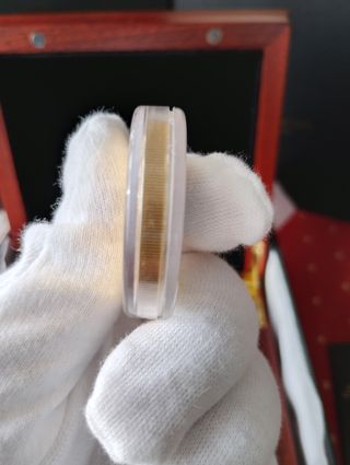 Moneda de oro (pieza de colección de alta gama)