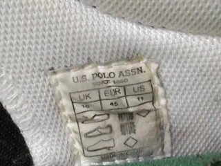 Zapatillas U.S. Polo Assn. Azul/Blanco