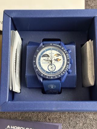 Swatch x Omega Moonshine Gold