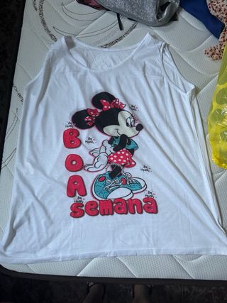 Camiseta Minnie Mouse Boa Semana