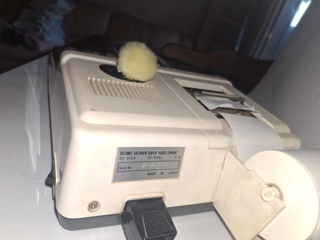 calculadora vintage Vatman FUNCIONANDO