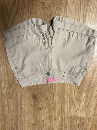 Conjunto premamá: shorts y falda