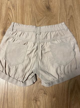 Conjunto premamá: shorts y falda