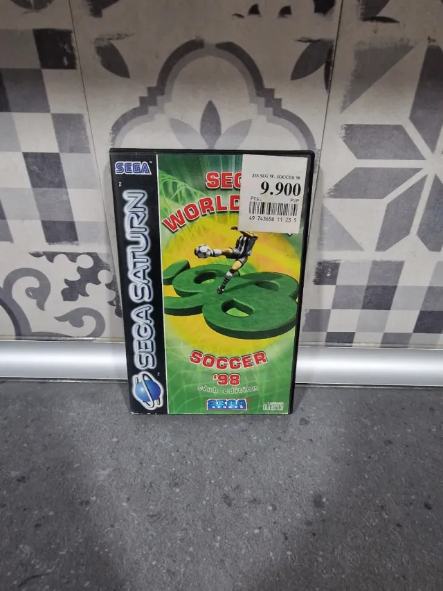 SEGA World Soccer '98 Club Edition Saturn