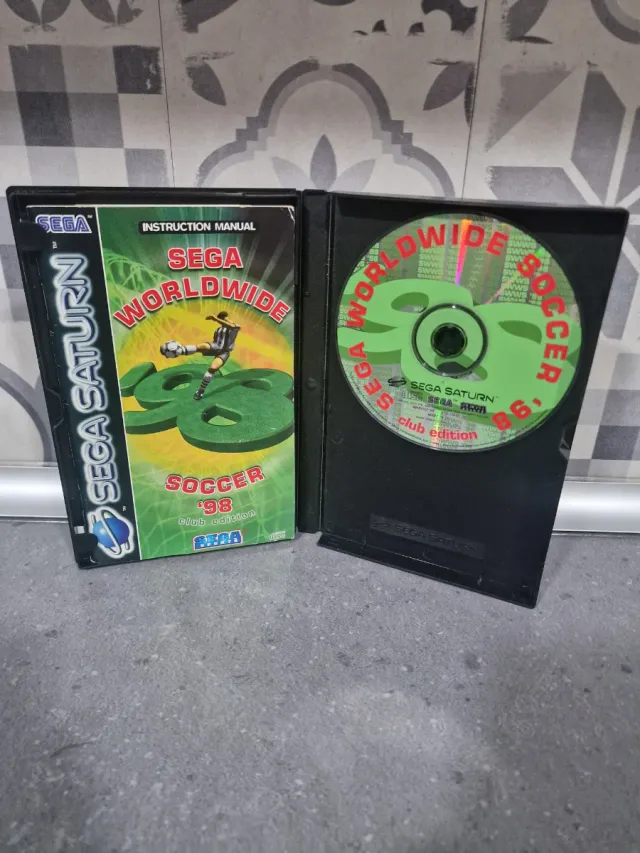 SEGA World Soccer '98 Club Edition Saturn