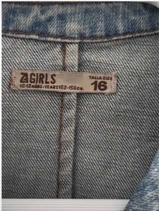 Chaqueta vaquera ZAGIRLS Talla 16 (12-13 años)