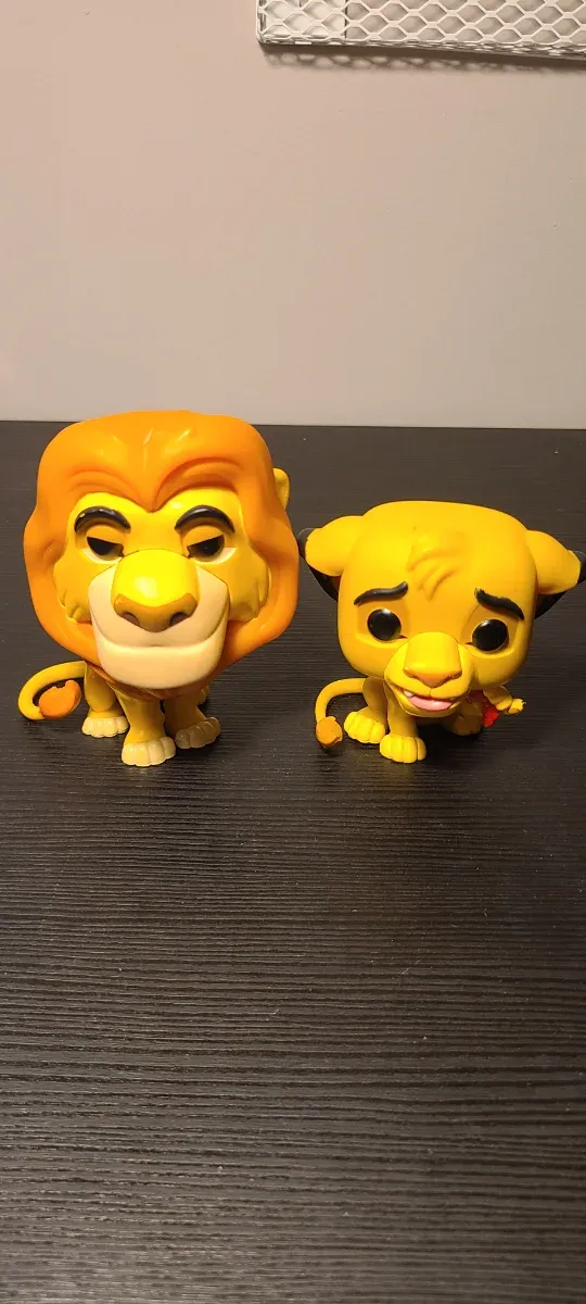 Funko Pop Simba e Mufasa