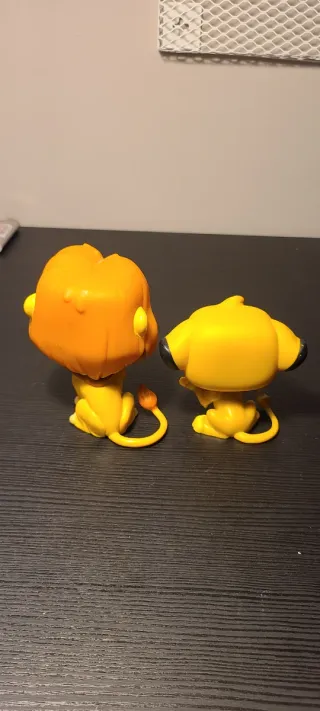 Sin cajas** Funko Pop Simba y Mufasa
