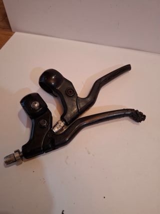 Manetas Freno Bicicleta Negras