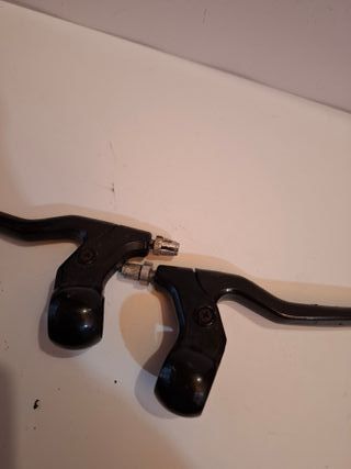 Manetas Freno Bicicleta Negras