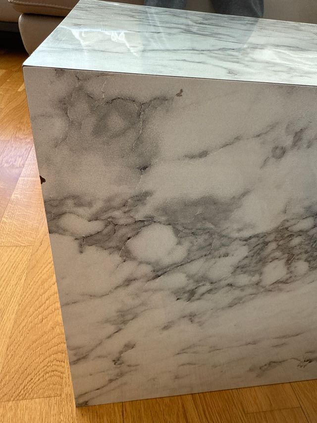 Mesa centro efecto mármol Westwing