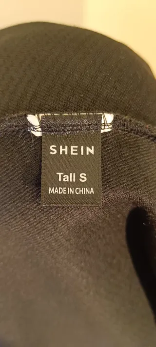 Falda skater negra talla S