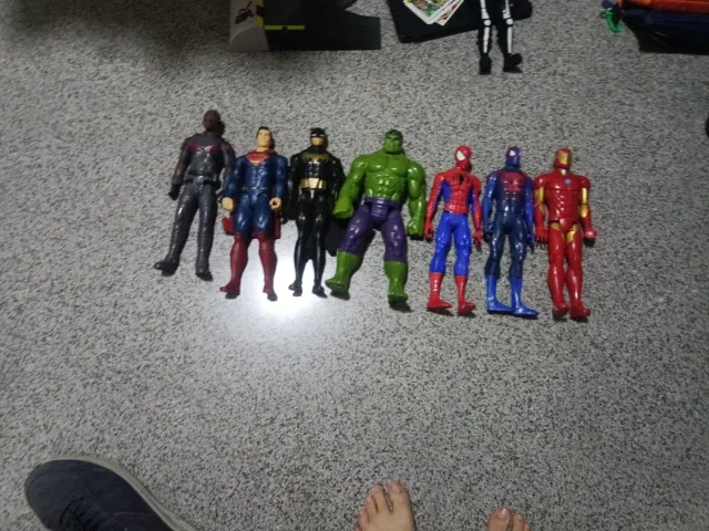 Pack Figuras Superhéroes Niños