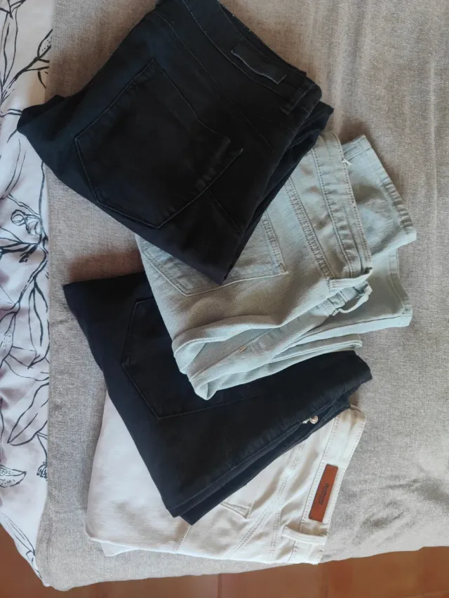 Lote 4 Vaqueros Pitillo Talla 38