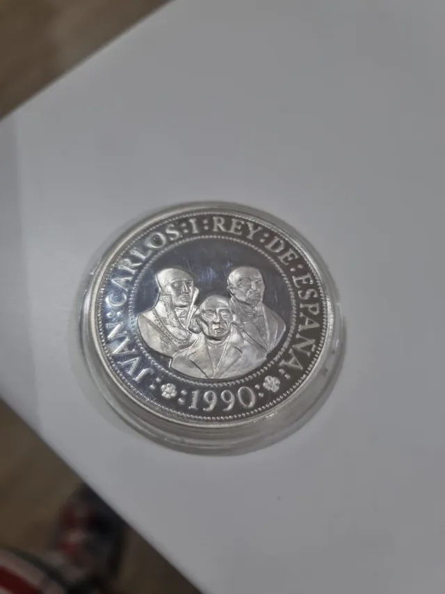 Moneda Juan Carlos I Rey de España 1990