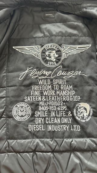 Cazadora Diesel Negra