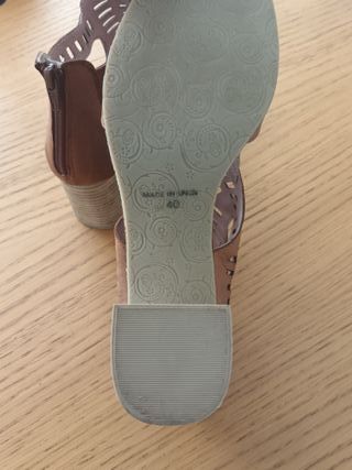 Sandalias Cayetano Giménez Piel Marrón