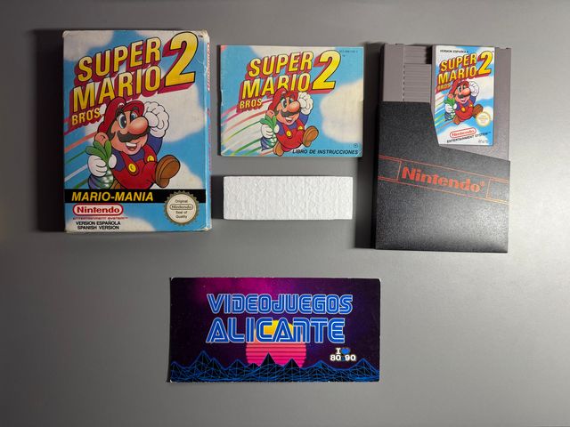 Super Mario Bros 1, 2 y 3 NES PAL B España
