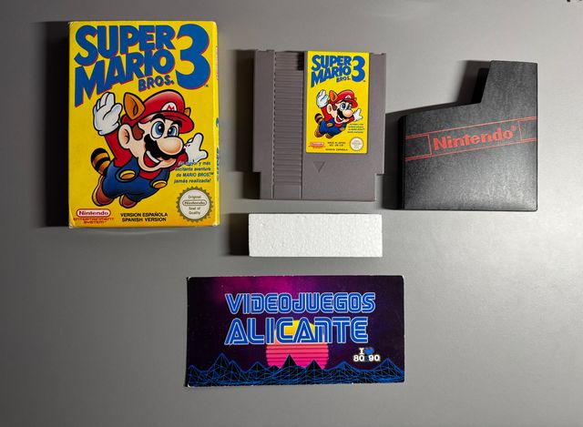 Super Mario Bros 1, 2 y 3 NES PAL B España