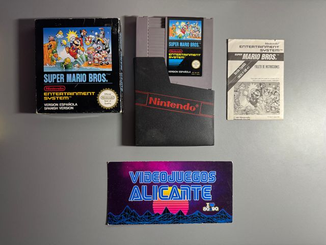 Super Mario Bros 1, 2 y 3 NES PAL B España