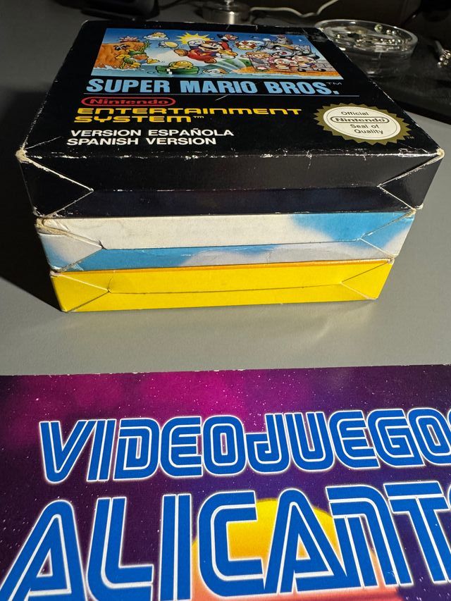 Super Mario Bros 1, 2 y 3 NES PAL B España