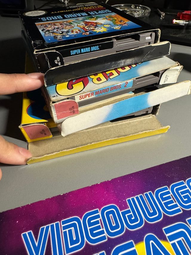 Super Mario Bros 1, 2 y 3 NES PAL B España