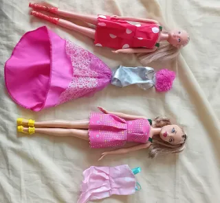 Bambole Bratz e Barbie con Abbigliamento