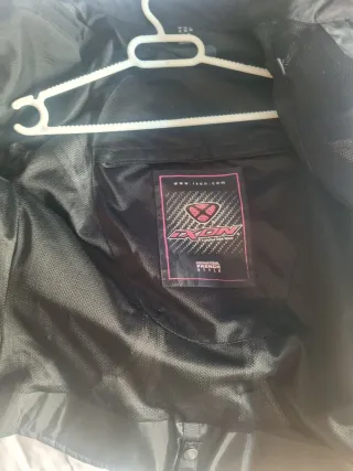 Chaqueta Moto Ixon Negra