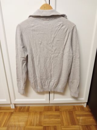 Massimo Dutti Jersey Cachemira Gris M