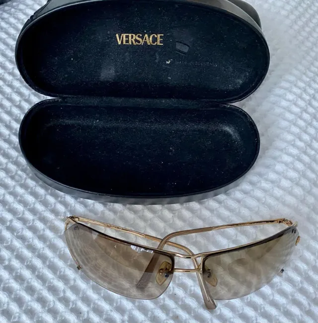 Gafas de sol Versace mujer vintage doradas