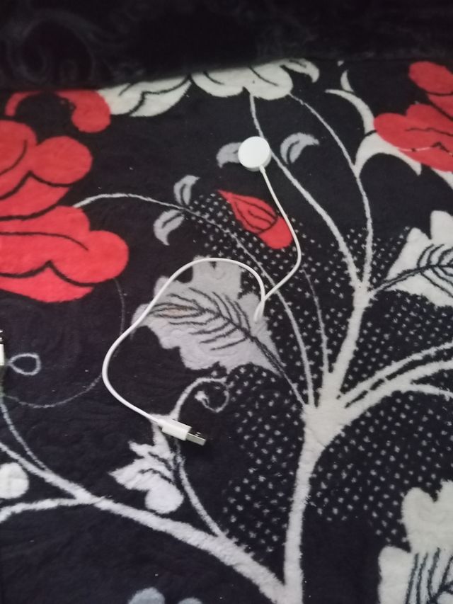 Reloj Inteligente Negro y Plateado